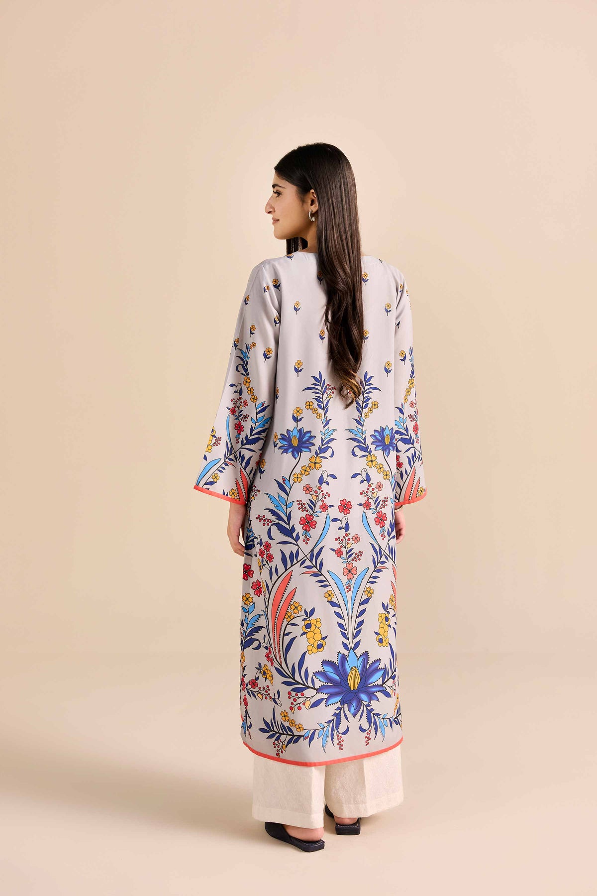 Printed Shirt - PW25-591 for Women - Pret Collection | Nishat | Shop Online