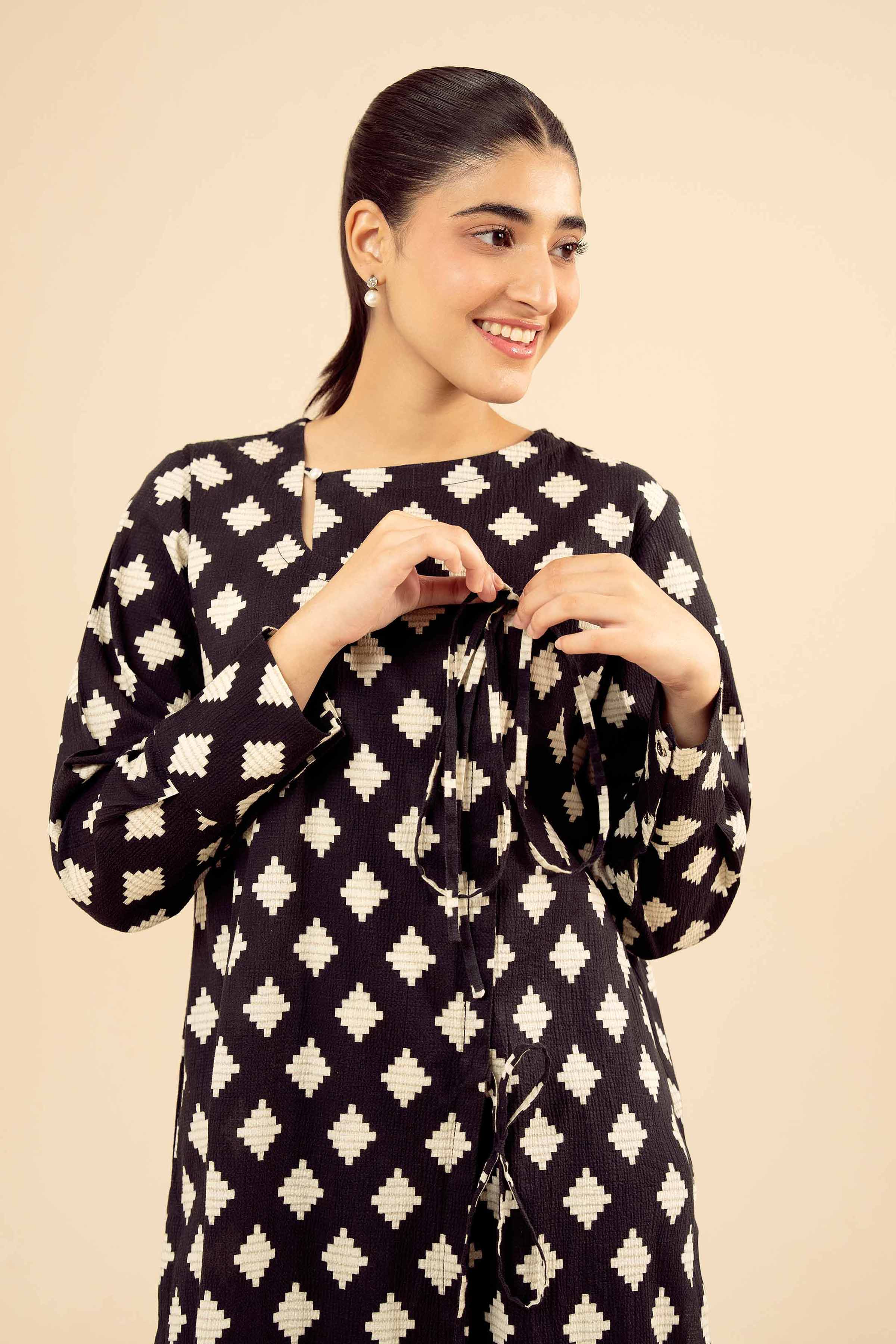 2 Piece - Printed Suit - PW25-60 for Women - Pret Collection | Nishat | Shop Online