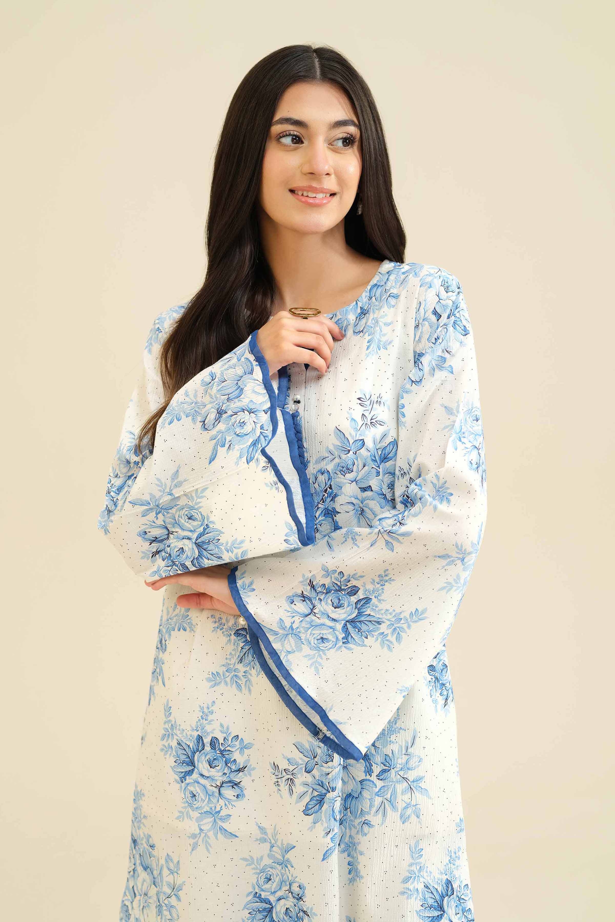 2 Piece - Printed Suit - PW25-62 for Women - Pret Collection | Nishat | Shop Online