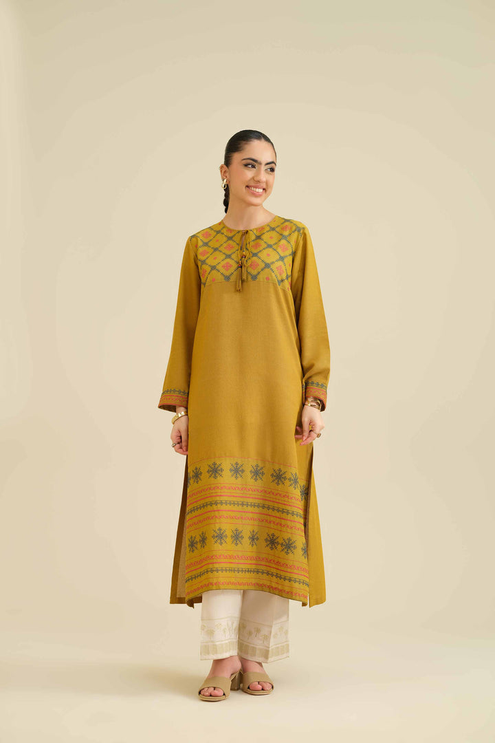 Embroidered Shirt - PW25-65 for Women - Pret Collection | Nishat | Shop Online