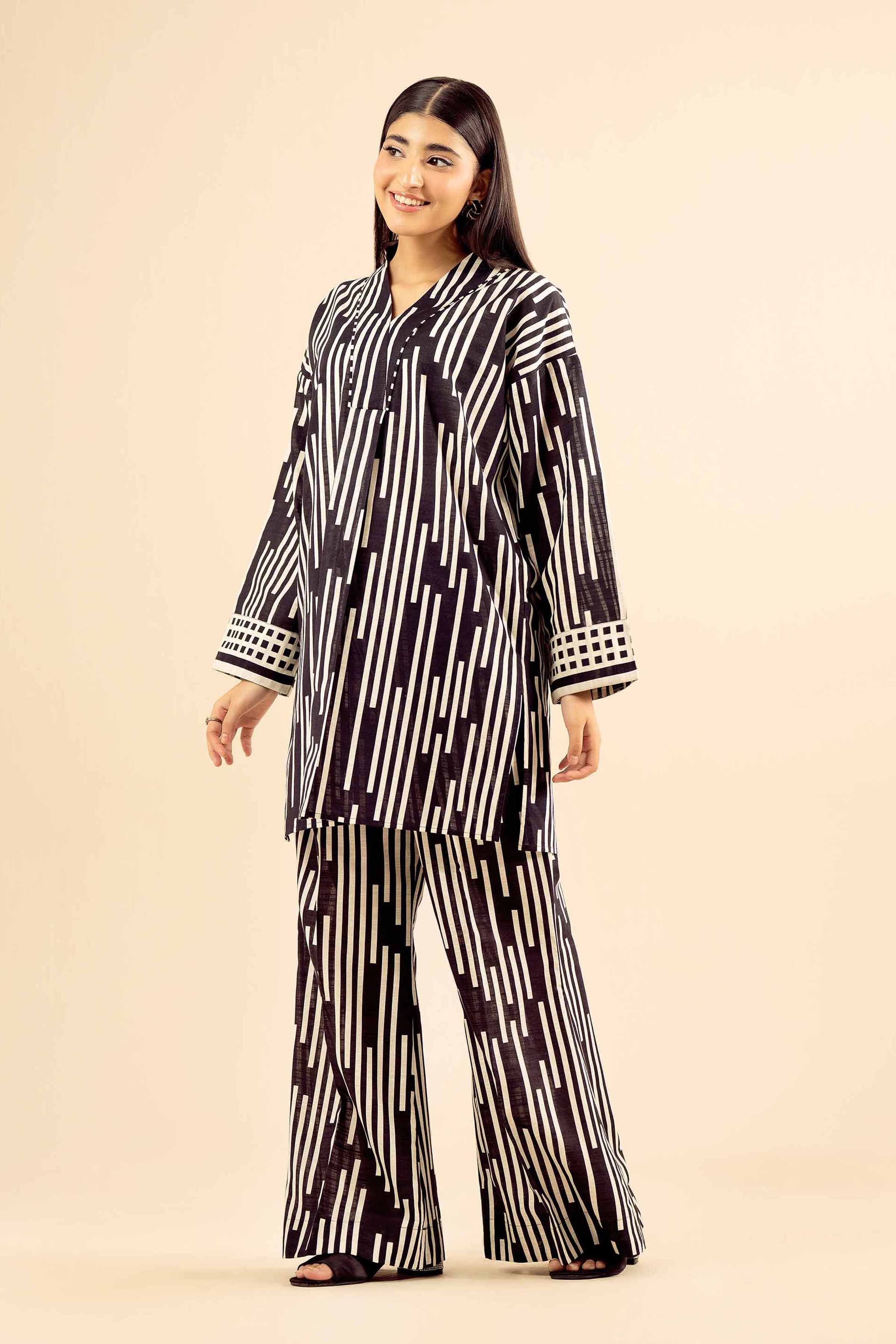 2 Piece - Printed Suit - PW25-70 for Women - Pret Collection | Nishat | Shop Online