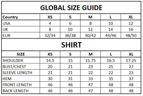 Size Guide