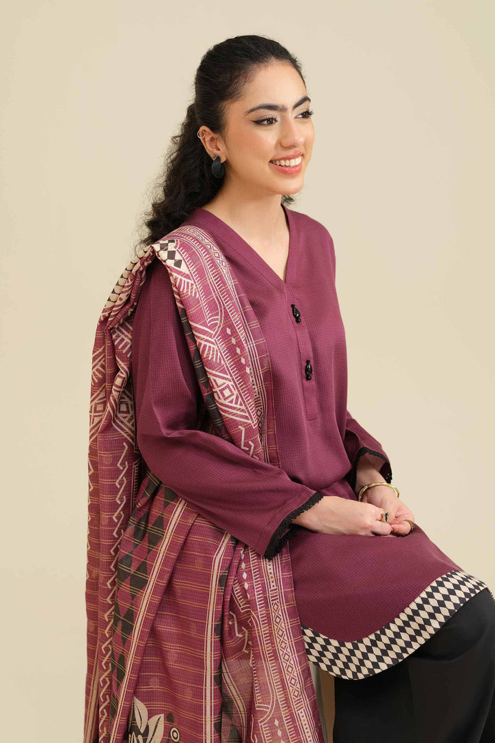 2 Piece - Basic Suit - PW25-75 for Women - Pret Collection | Nishat | Shop Online