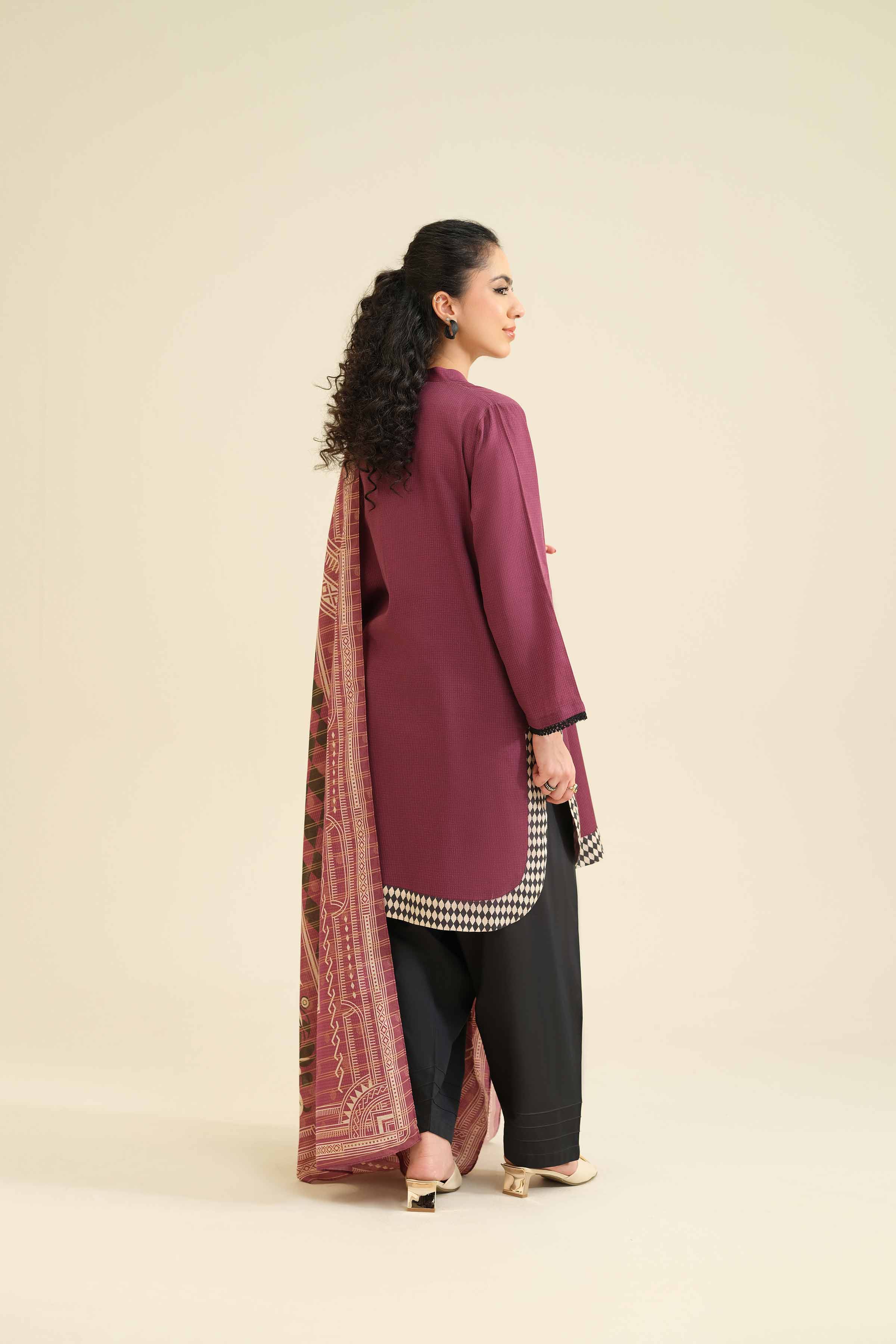 2 Piece - Basic Suit - PW25-75 for Women - Pret Collection | Nishat | Shop Online