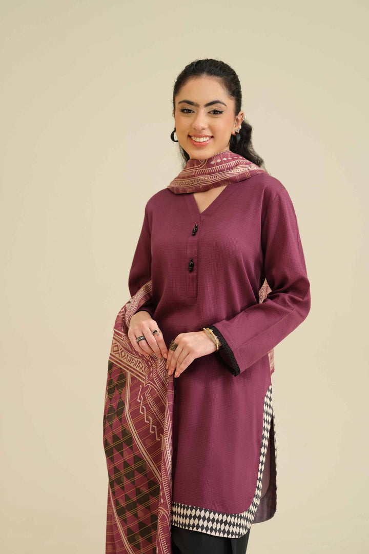 2 Piece - Basic Suit - PW25-75 for Women - Pret Collection | Nishat | Shop Online
