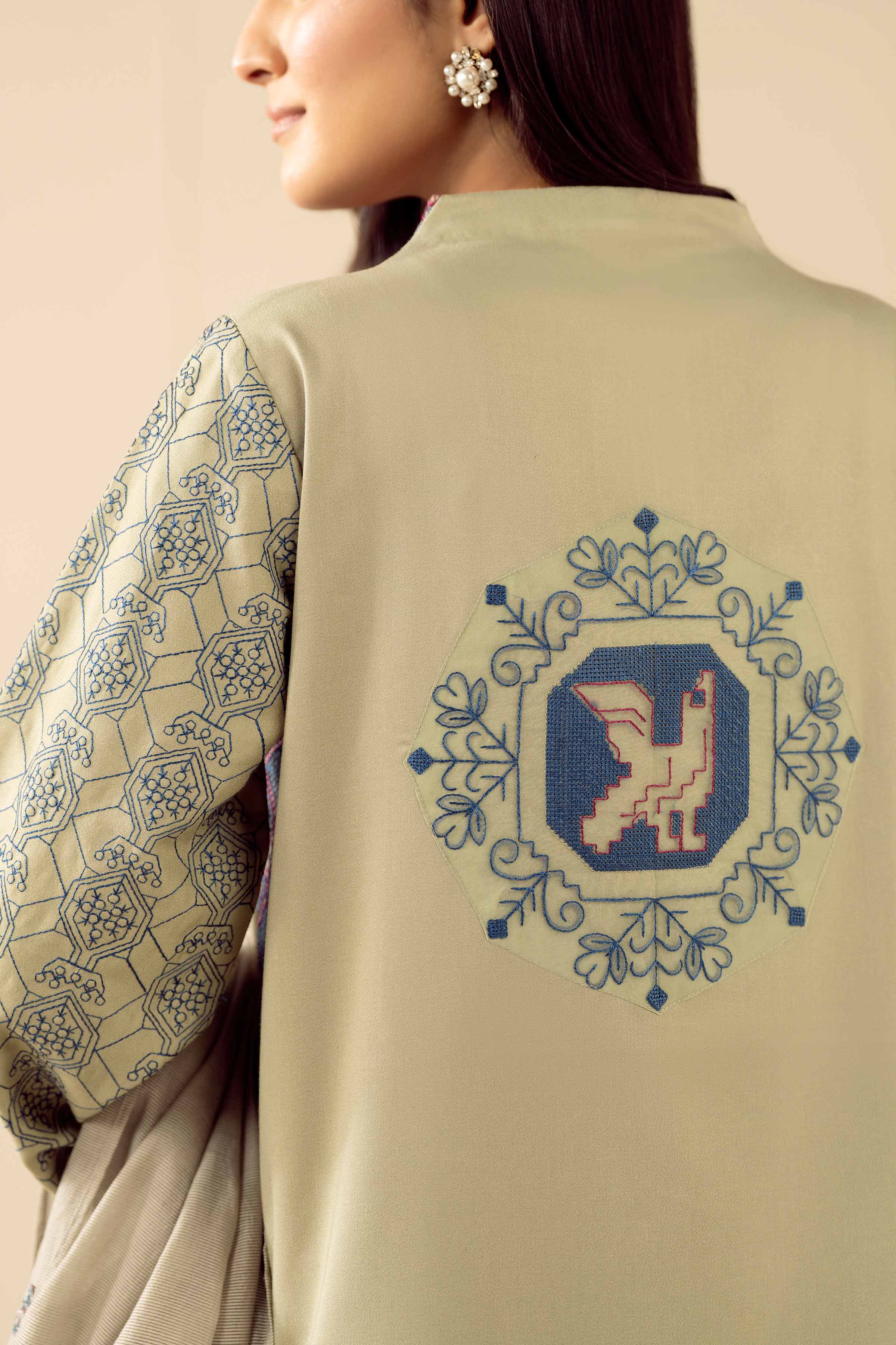 2 Piece - Embroidered Suit - PW25-77