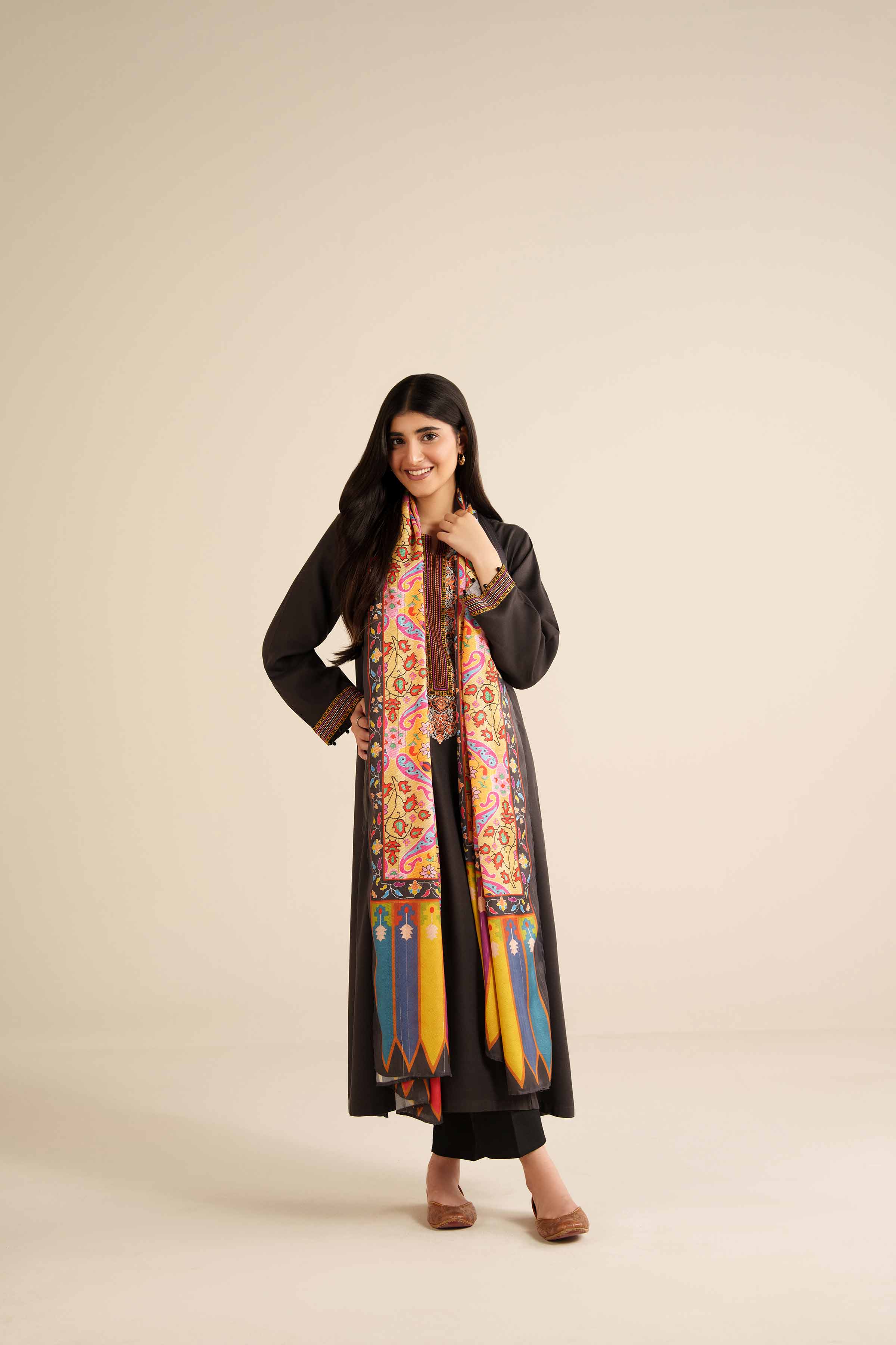 2 Piece - Embroidered Suit - PW25-79 for Women - Pret Collection | Nishat | Shop Online