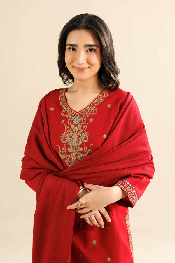 2 Piece - Embroidered Suit - PW25-80 for Women - Pret Collection | Nishat | Shop Online