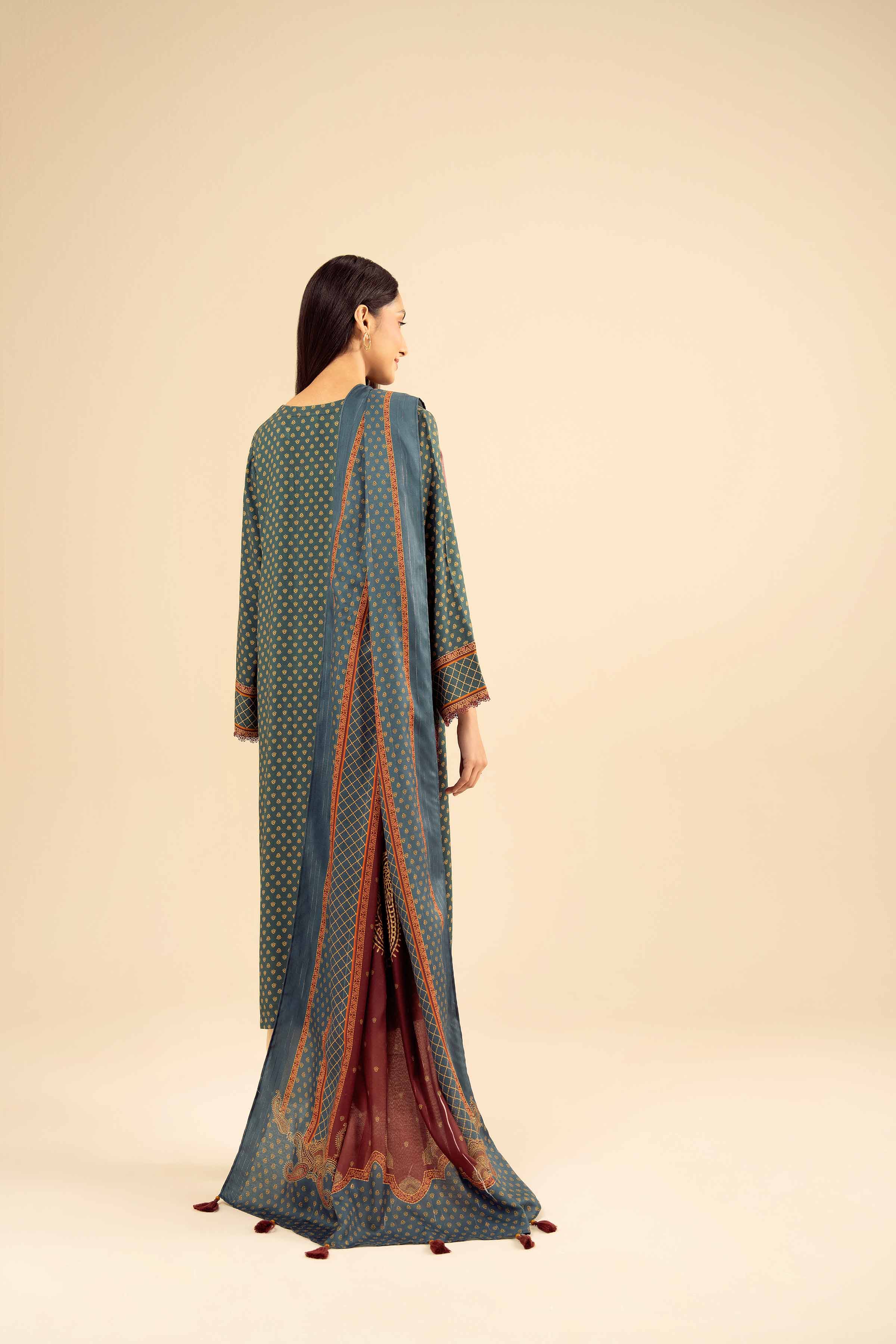 2 Piece - Printed Suit - PW25-81 for Women - Pret Collection | Nishat | Shop Online