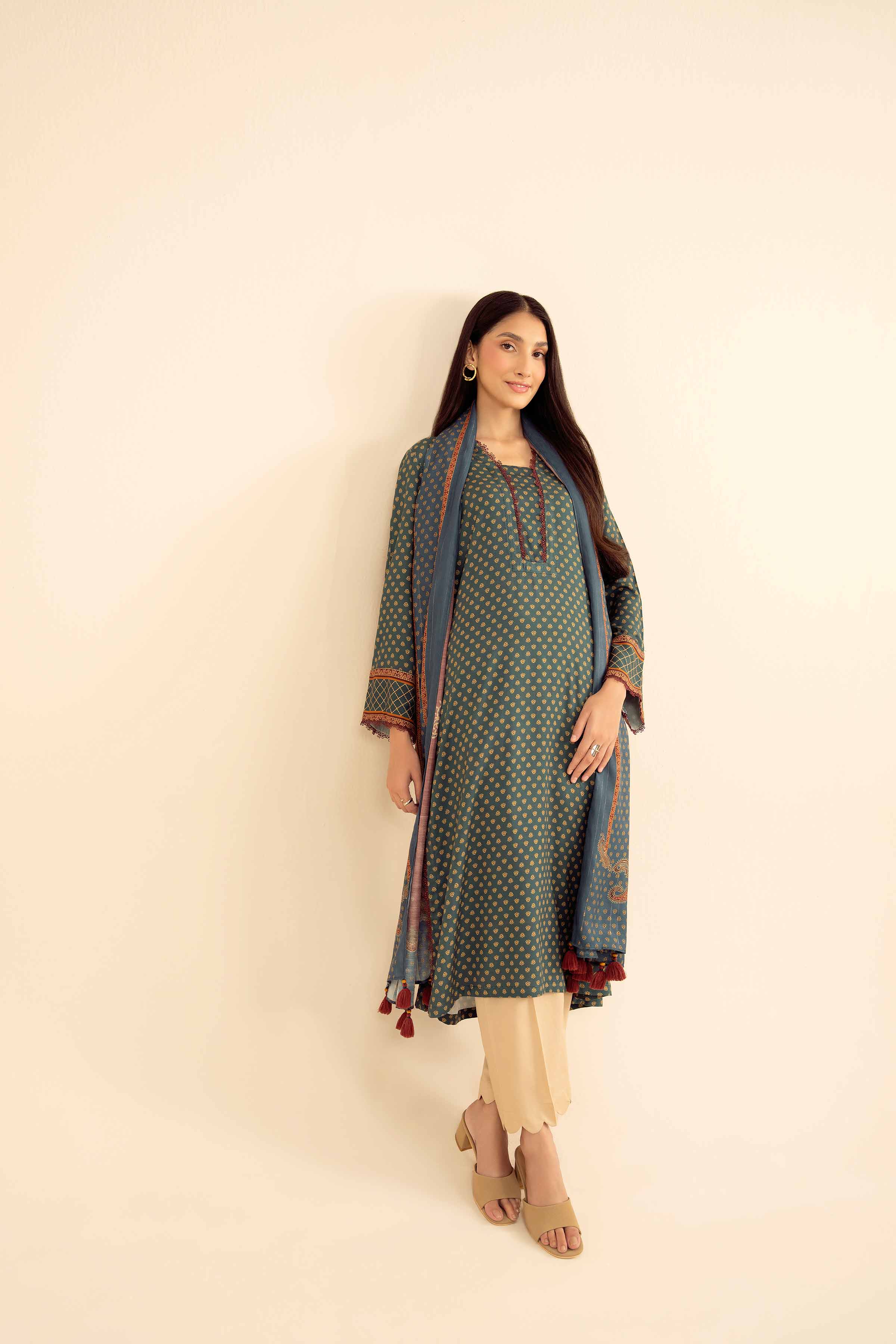 2 Piece - Printed Suit - PW25-81 for Women - Pret Collection | Nishat | Shop Online