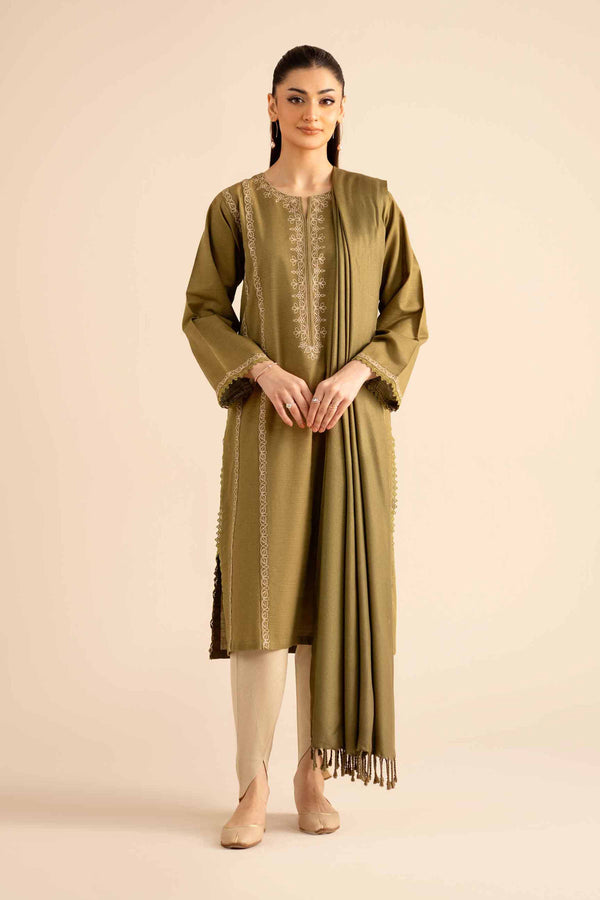 2 Piece - Embroidered Suit - PW25-83 for Women - Pret Collection | Nishat | Shop Online