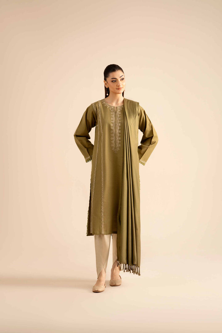 2 Piece - Embroidered Suit - PW25-83 for Women - Pret Collection | Nishat | Shop Online