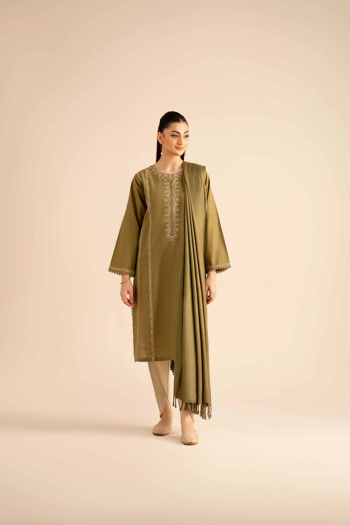 2 Piece - Embroidered Suit - PW25-83 for Women - Pret Collection | Nishat | Shop Online