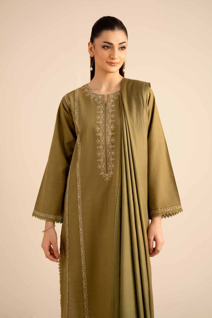 2 Piece - Embroidered Suit - PW25-83 for Women - Pret Collection | Nishat | Shop Online