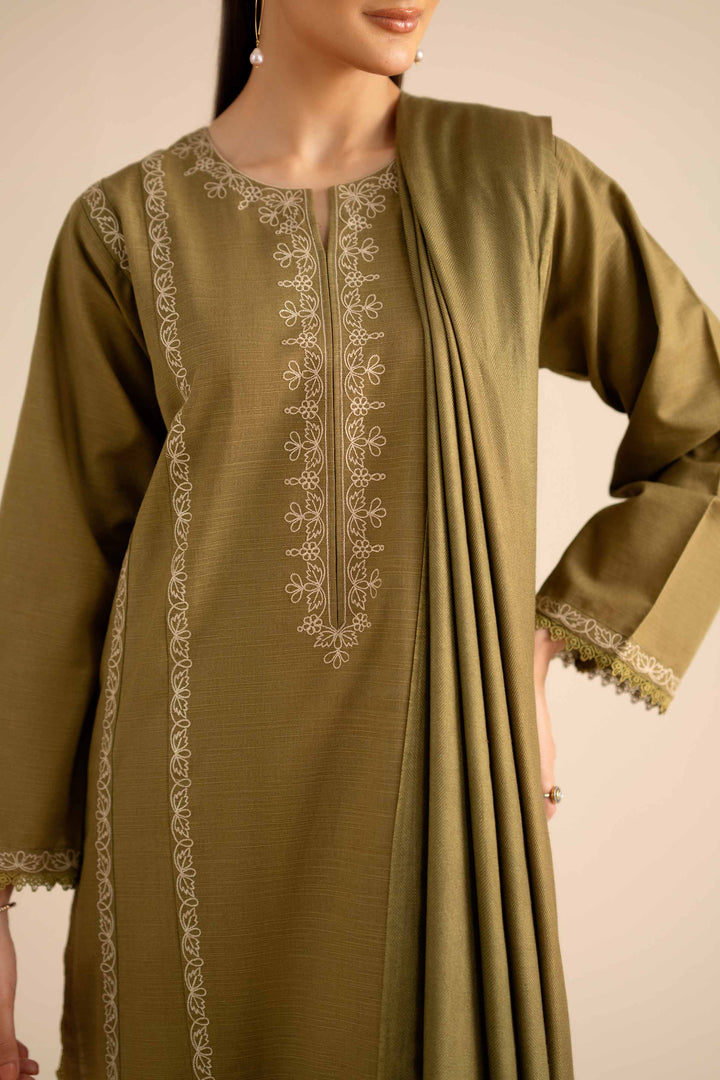 2 Piece - Embroidered Suit - PW25-83 for Women - Pret Collection | Nishat | Shop Online