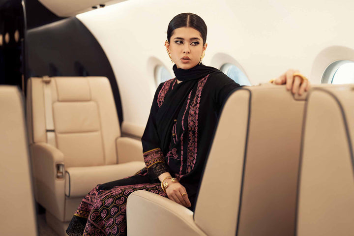 3 Piece - Embroidered Suit - PW25-87 for Women - Pret Collection | Nishat | Shop Online