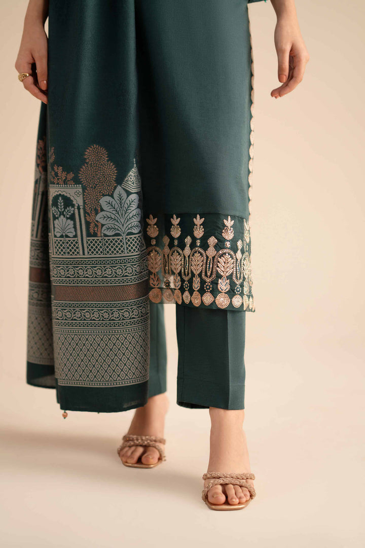 3 Piece - Embroidered Suit - PW25-89 for Women - Pret Collection | Nishat | Shop Online