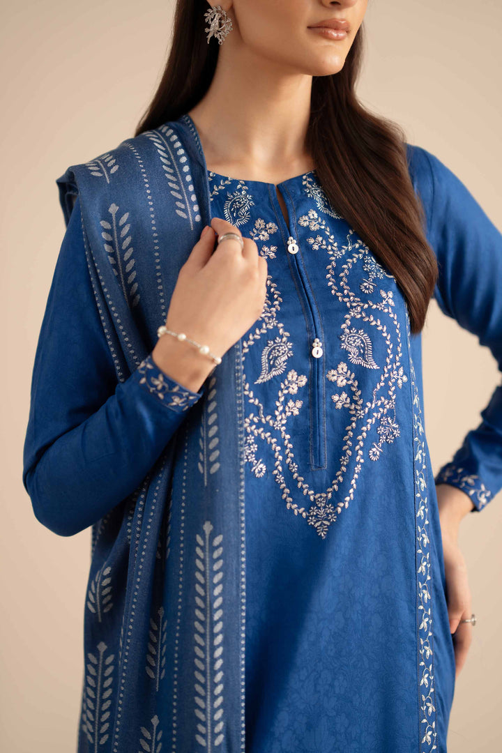 2 Piece - Embroidered Suit - PW25-94 for Women - Pret Collection | Nishat | Shop Online