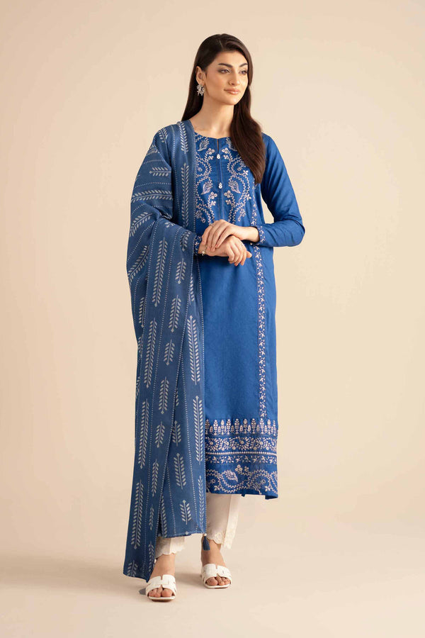 2 Piece - Embroidered Suit - PW25-94 for Women - Pret Collection | Nishat | Shop Online