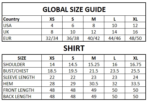 Size Guide