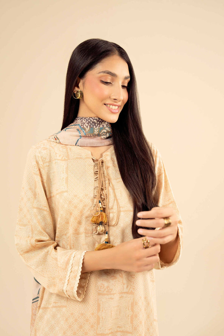 2 Piece - Printed Suit - PW25-95 for Women - Pret Collection | Nishat | Shop Online