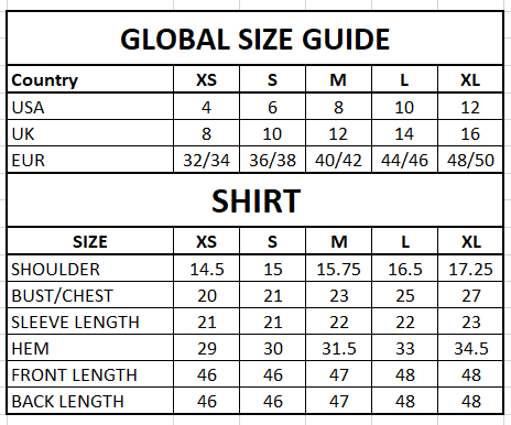 Size Guide