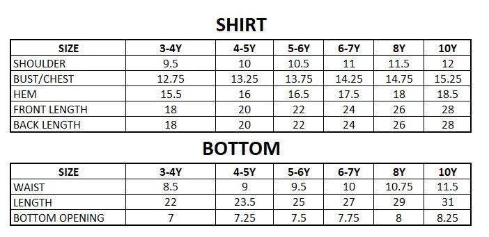 Size Guide