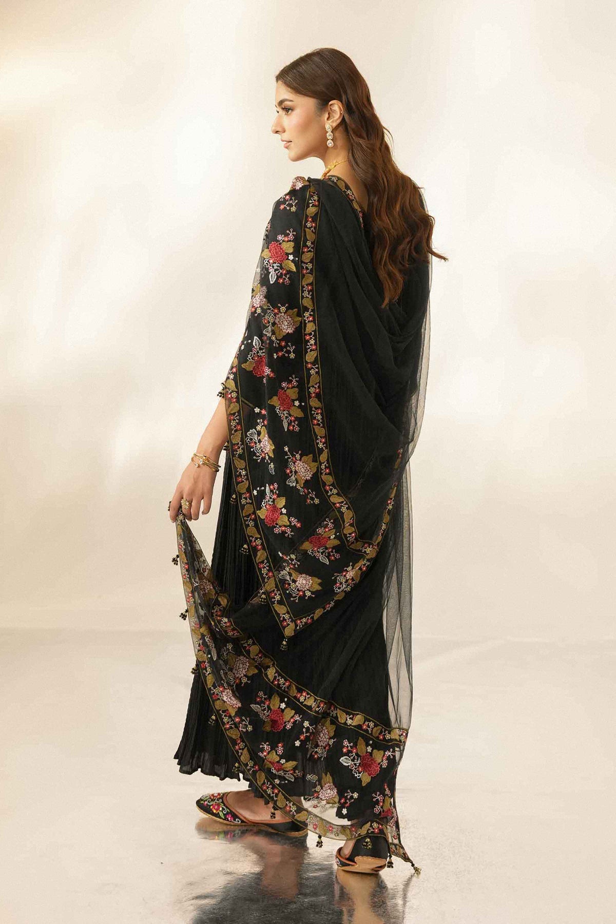 Embroidered Dupatta - ST1DE-LUXE26WV1-5  for Women - Pret Collection | Nishat | Shop Online