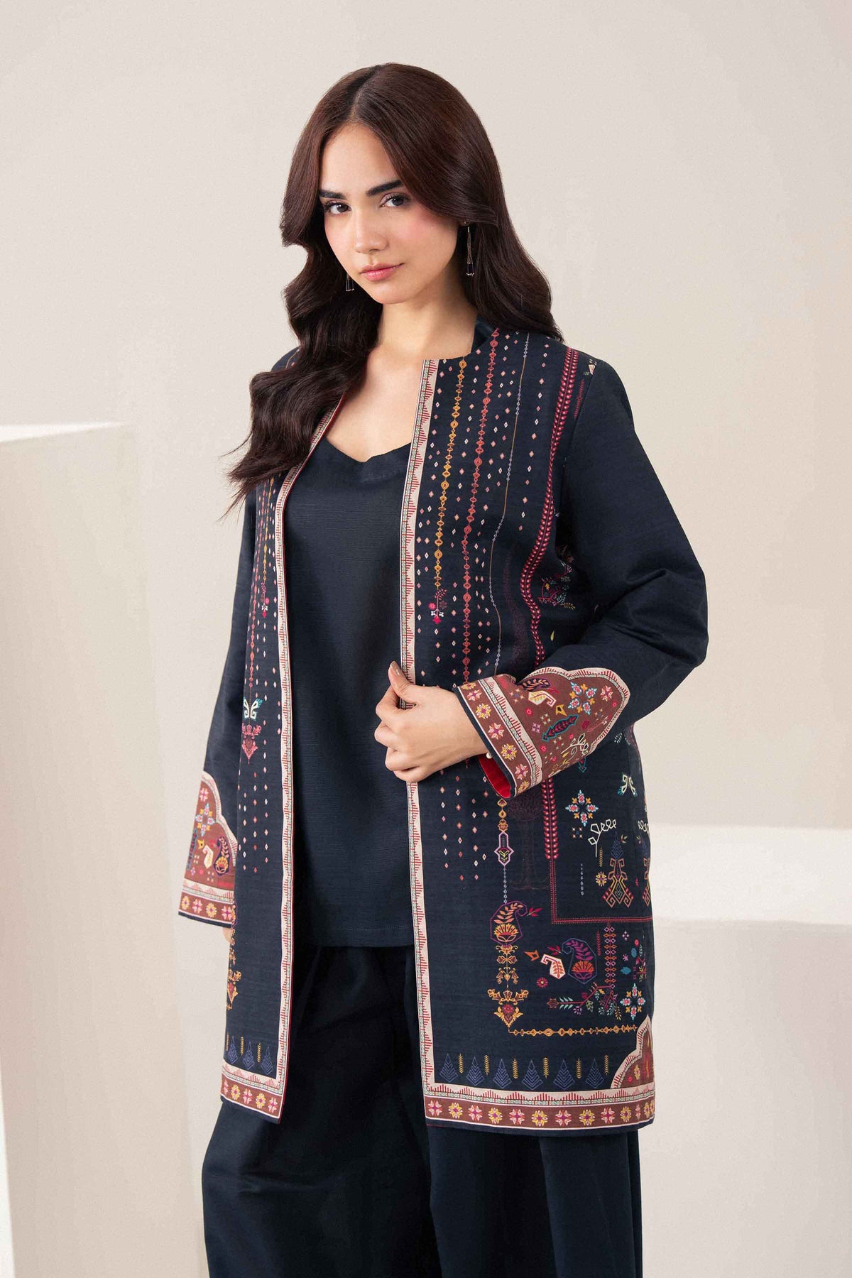 Printed Jacket - ST1J-PRET26WV2-2 for Women - Pret Collection | Nishat | Shop Online