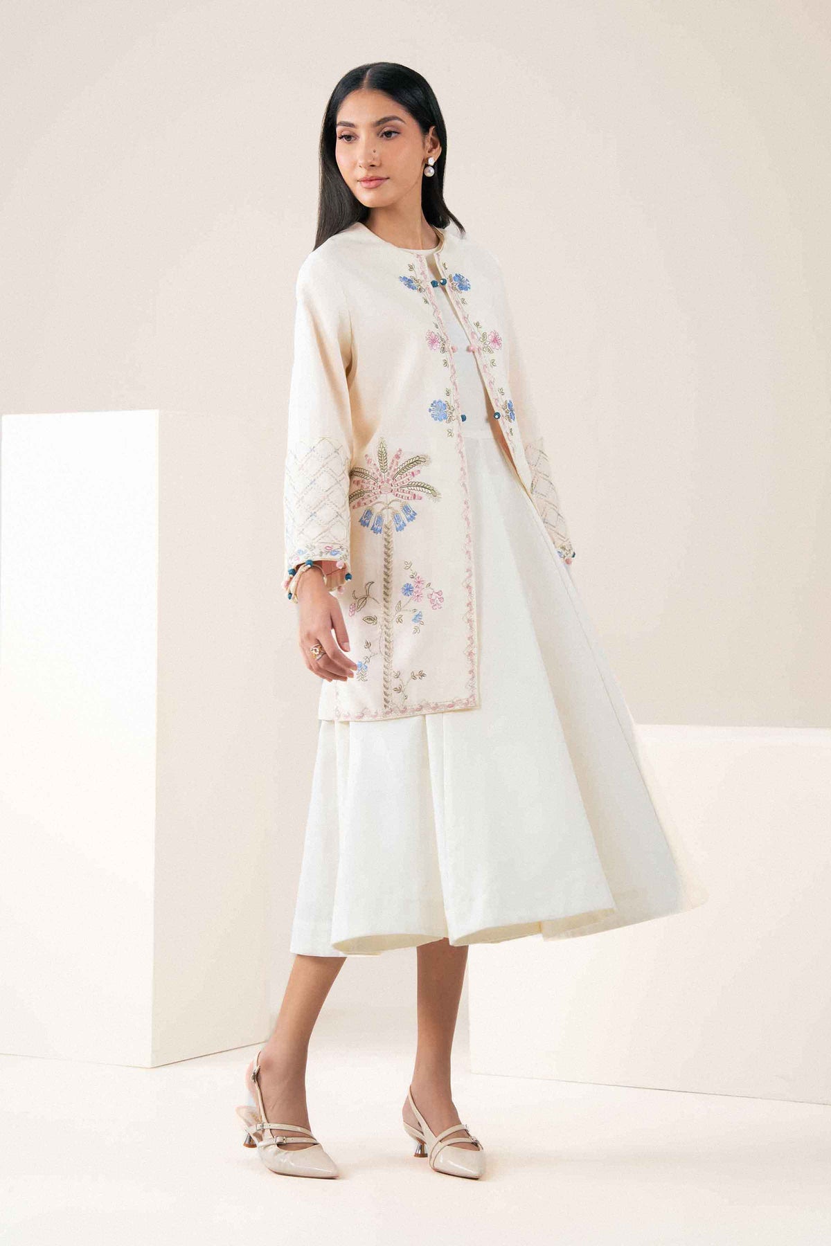 Embroidered Jacket - ST1JE-PRET26WV2-7 for Women - Pret Collection | Nishat | Shop Online