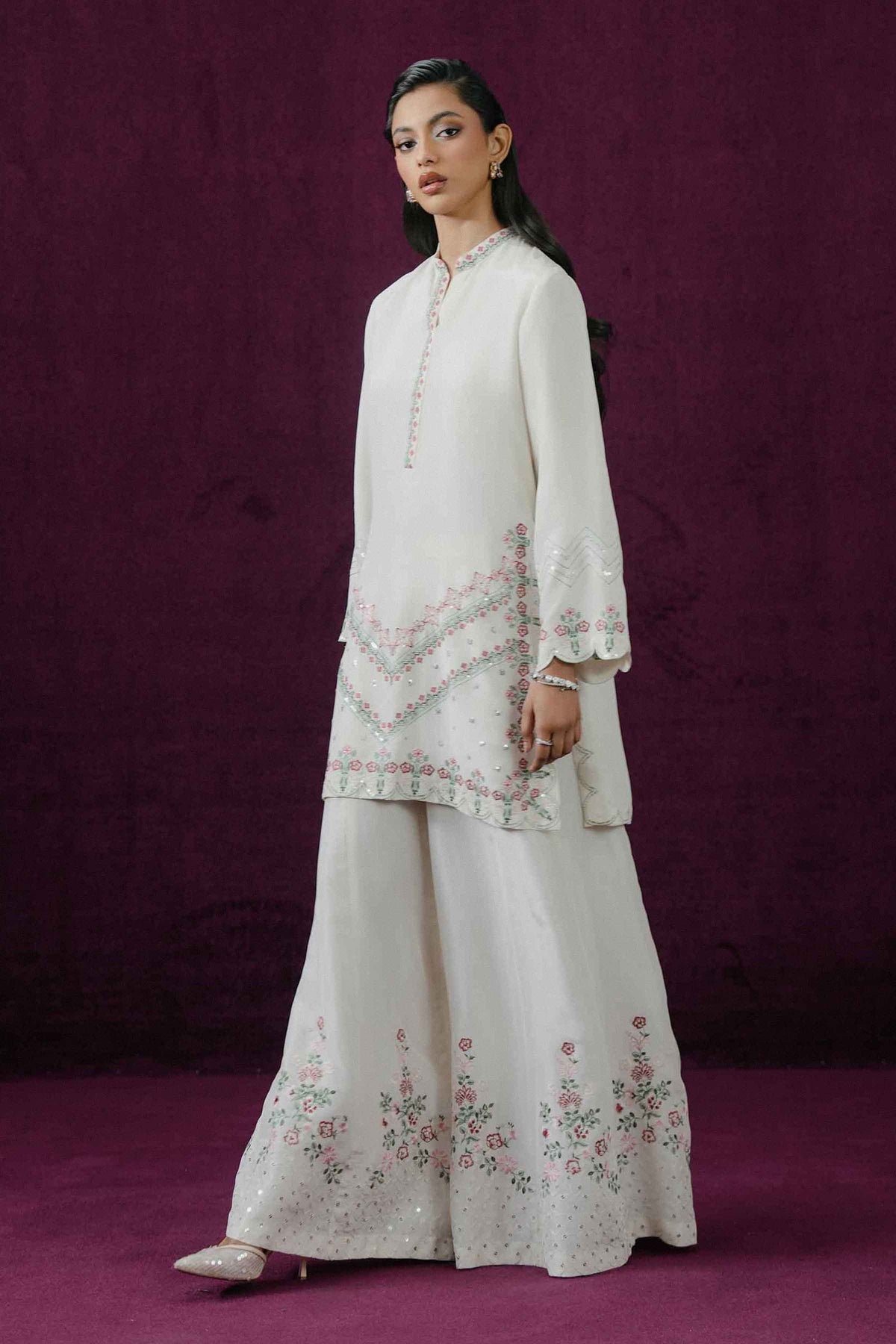 2 PIECE - EMBROIDERED SUIT - ST1PE-BOUT26WV1-18 for Women - Boutique Collection | Nishat | Shop Online 