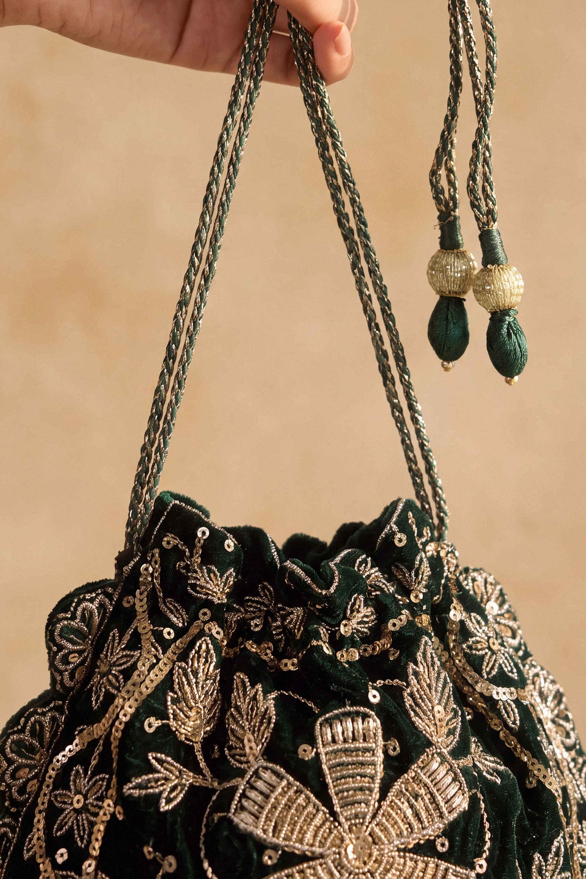 Embroidered Pouch - ST1PE-LUXE26WV1-7  for Women - Pret Collection | Nishat | Shop Online