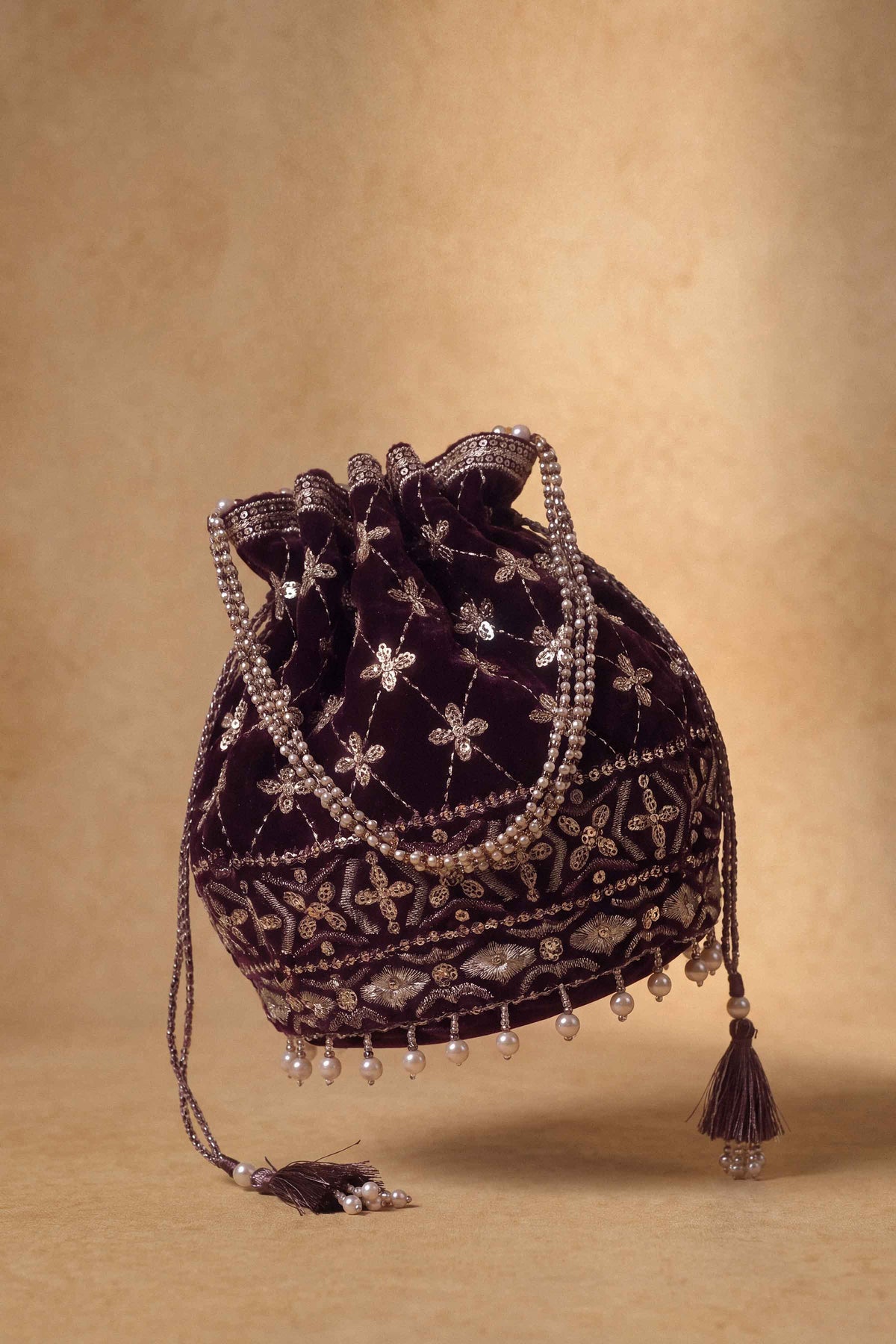 Embroidered Pouch - ST1PE-LUXE26WV2-9  for Women - Pret Collection | Nishat | Shop Online