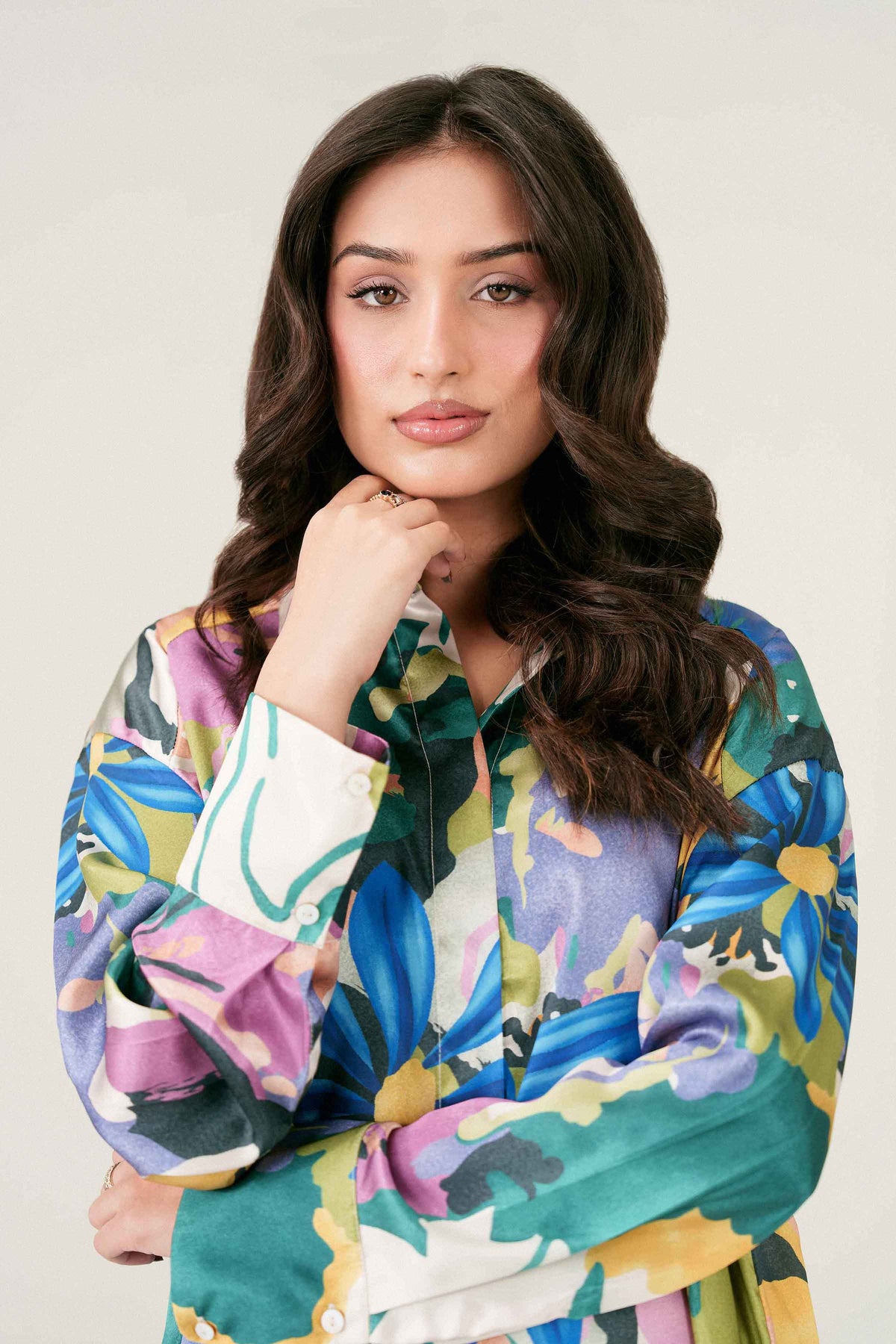 Printed Shirt - ST1SE-AURA26WV2-1 for Women - Pret Collection | Nishat | Shop Online
