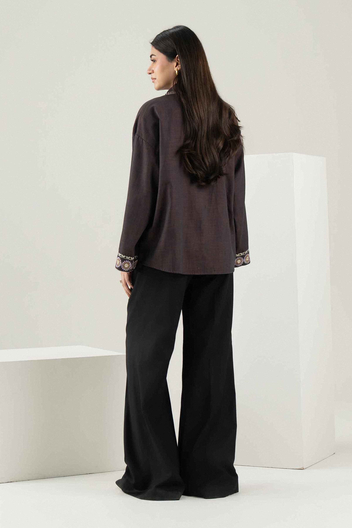 Embroidered Shirt - ST1SE-AURA26WV3-2  for Women - Pret Collection | Nishat | Shop Online