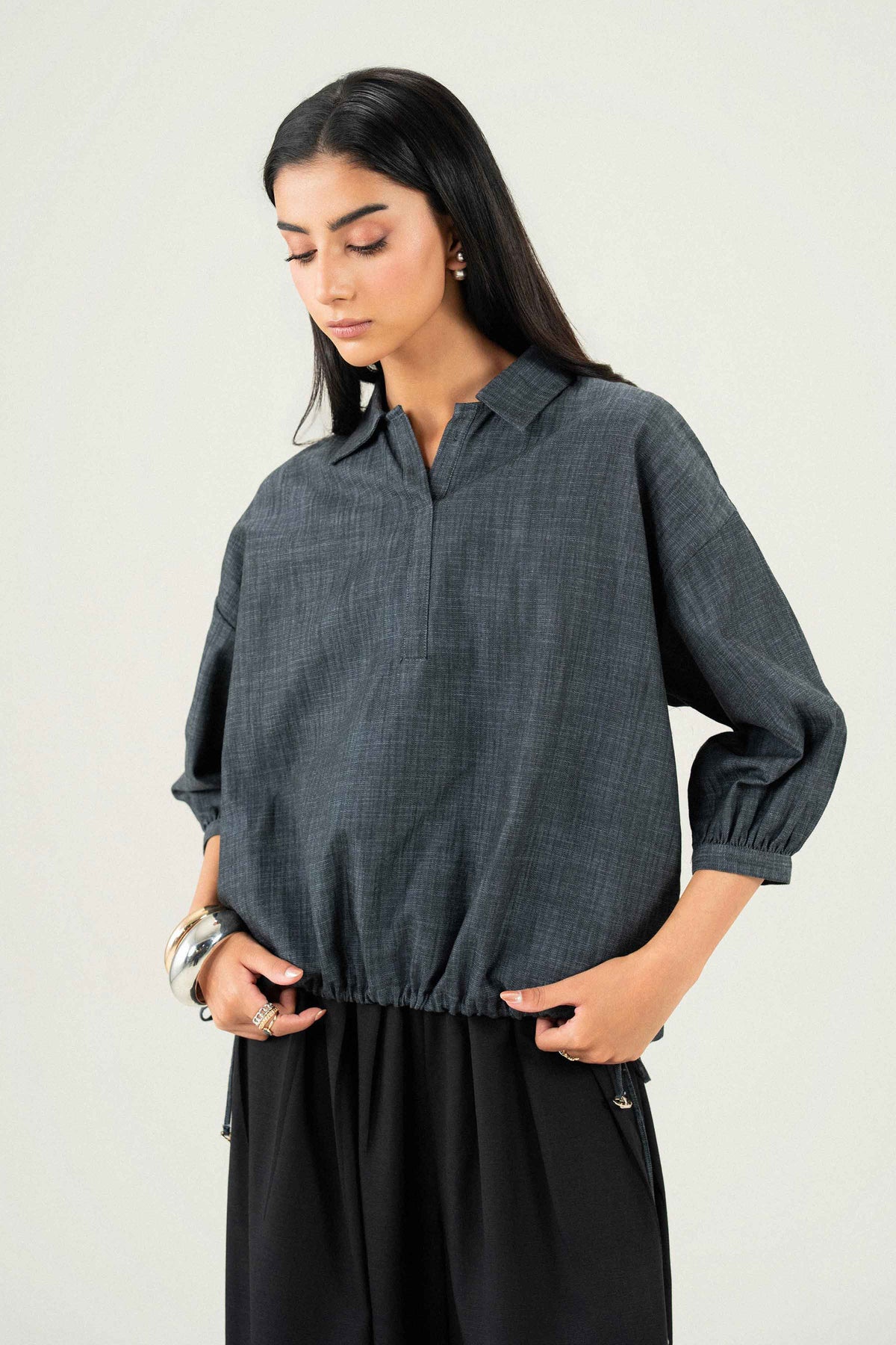 Embroidered Shirt - ST1SE-AURA26WV3-3 for Women - Pret Collection | Nishat | Shop Online 