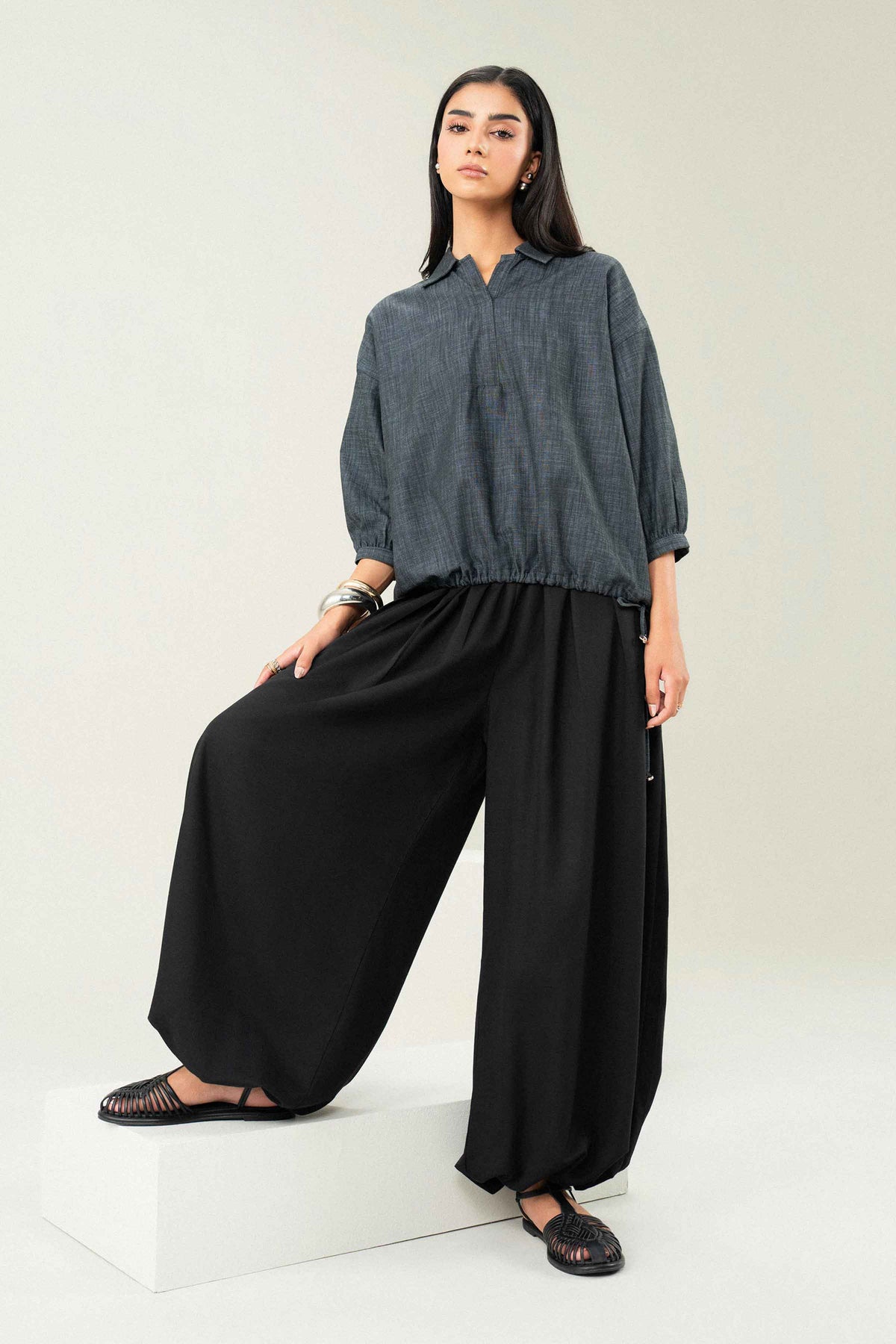 Embroidered Shirt - ST1SE-AURA26WV3-3 for Women - Pret Collection | Nishat | Shop Online 