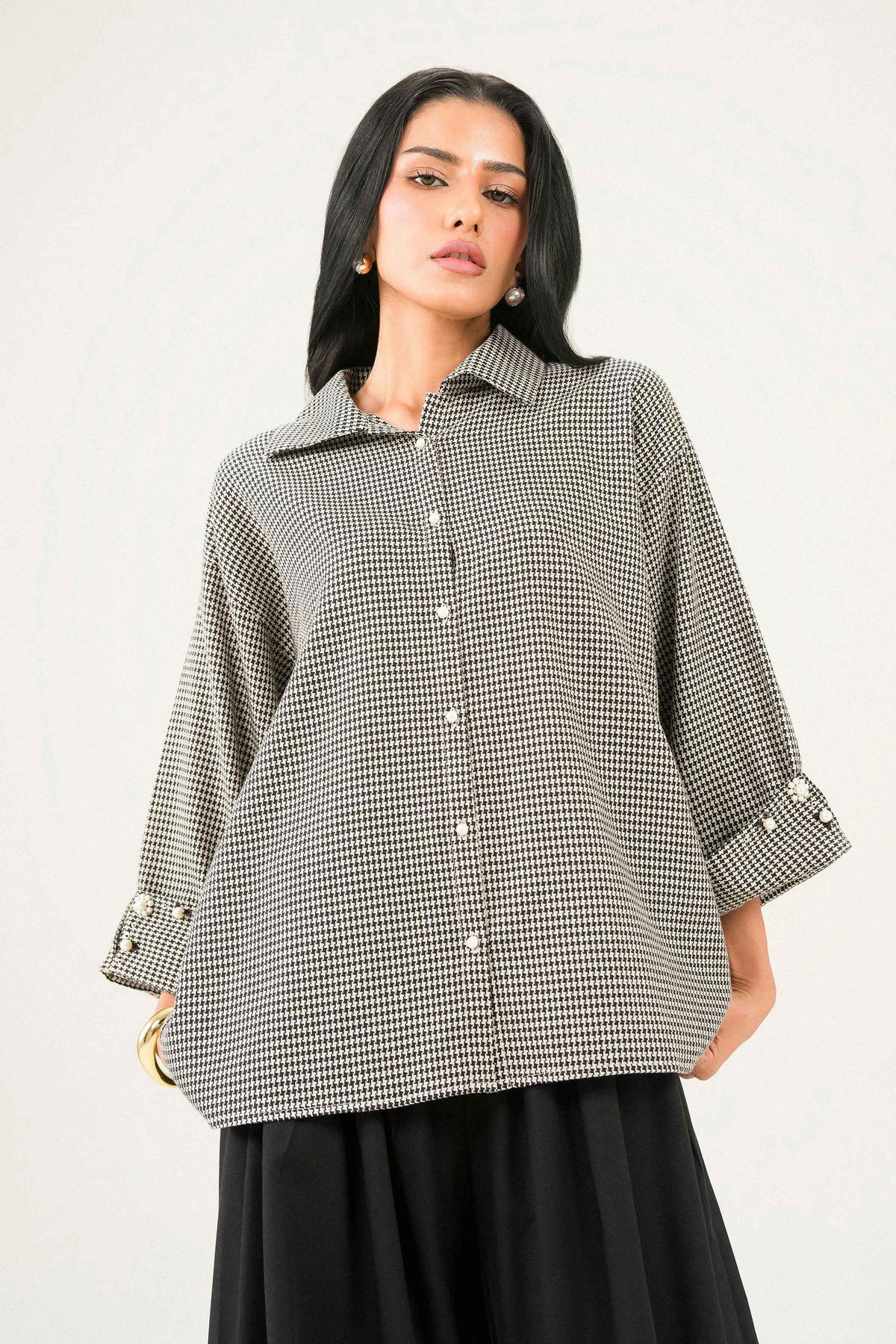 Printed Shirt - ST1SE-AURA26WV3-5 for Women - Pret Collection | Nishat | Shop Online 