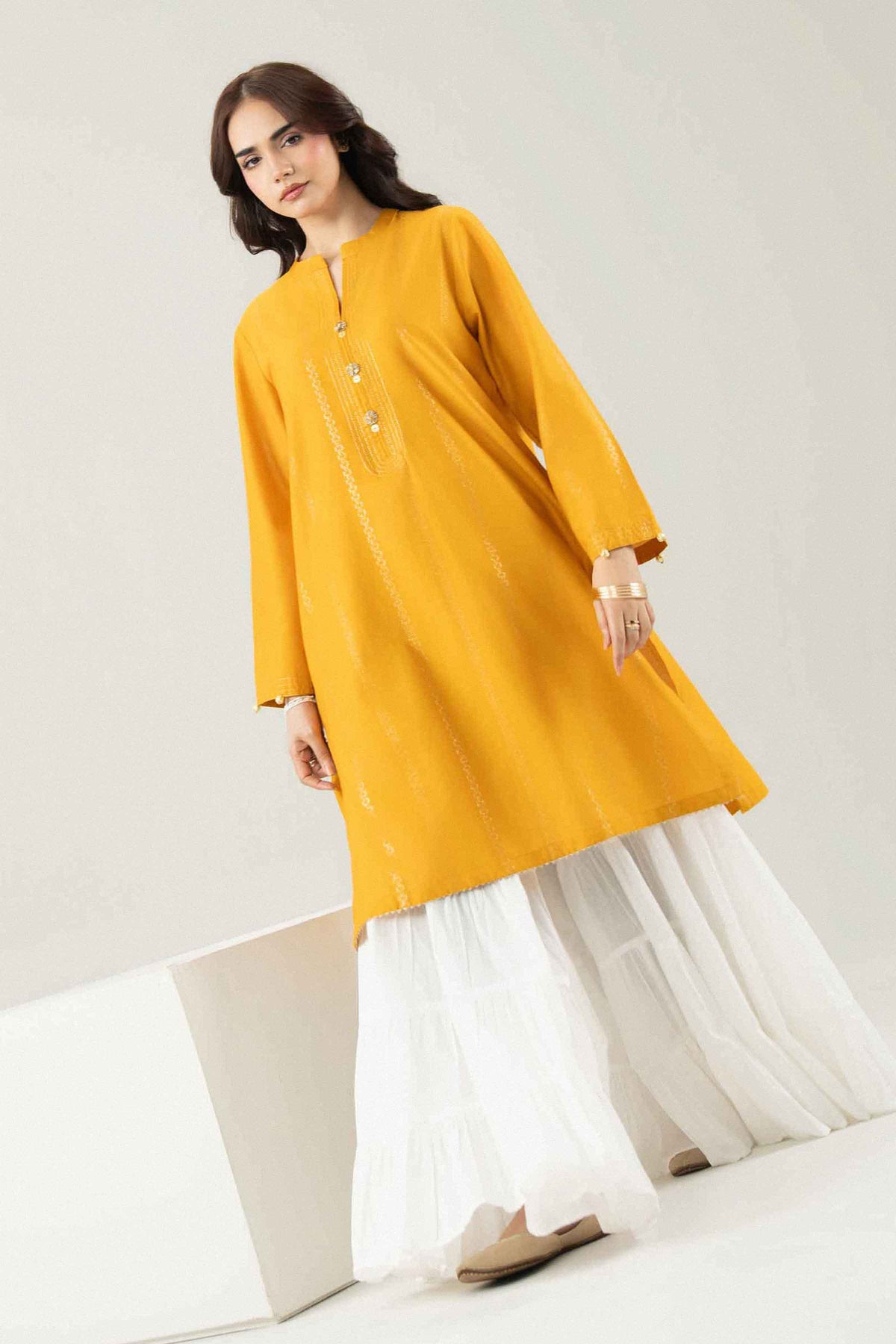 Solid Shirt - ST1SE-PRET26WV1-4  for Women - Pret Collection | Nishat | Shop Online