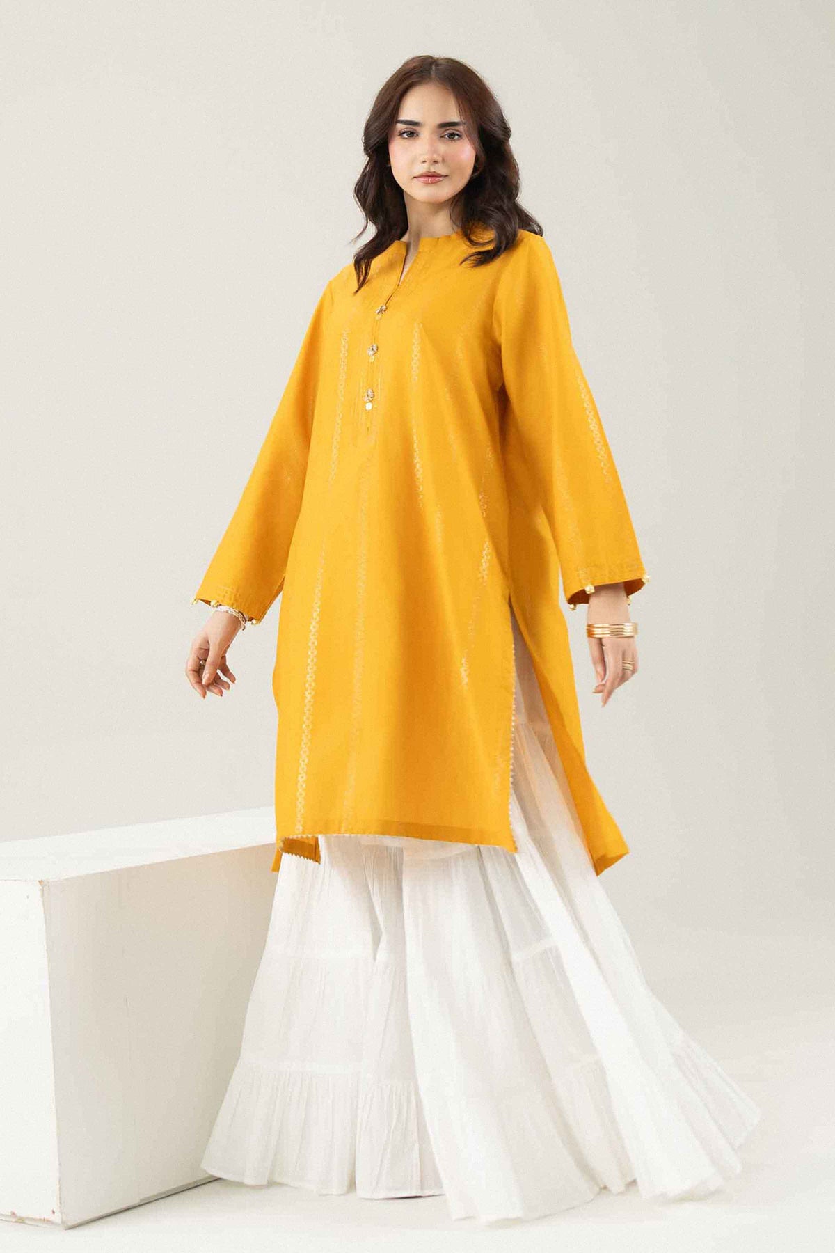 Solid Shirt - ST1SE-PRET26WV1-4  for Women - Pret Collection | Nishat | Shop Online
