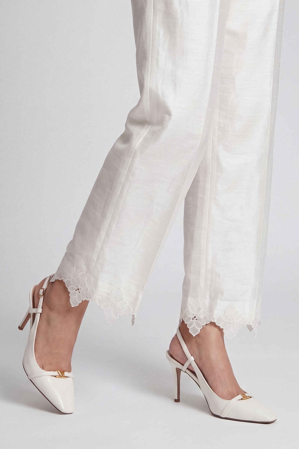 Embroidered Trousers - ST1TE-LUXE26WV2-4
