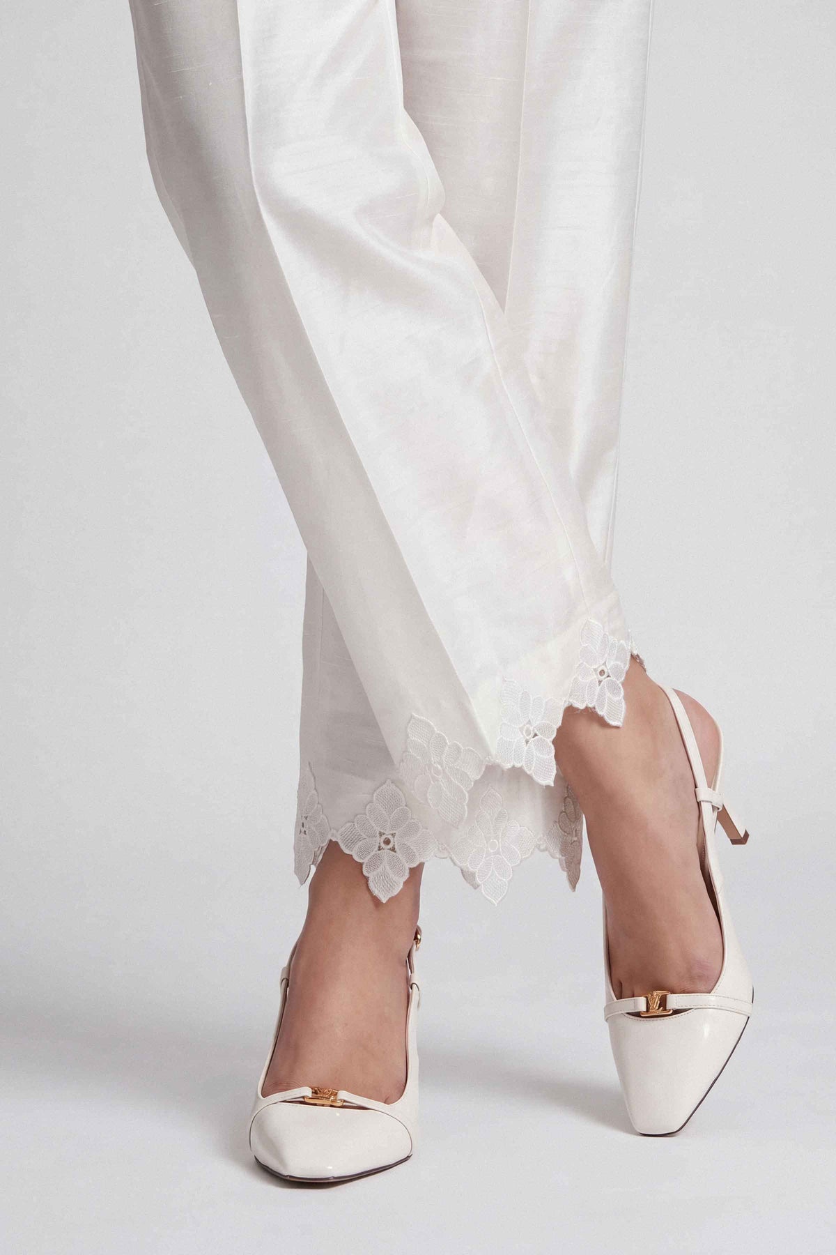 Embroidered Trousers - ST1TE-LUXE26WV2-4