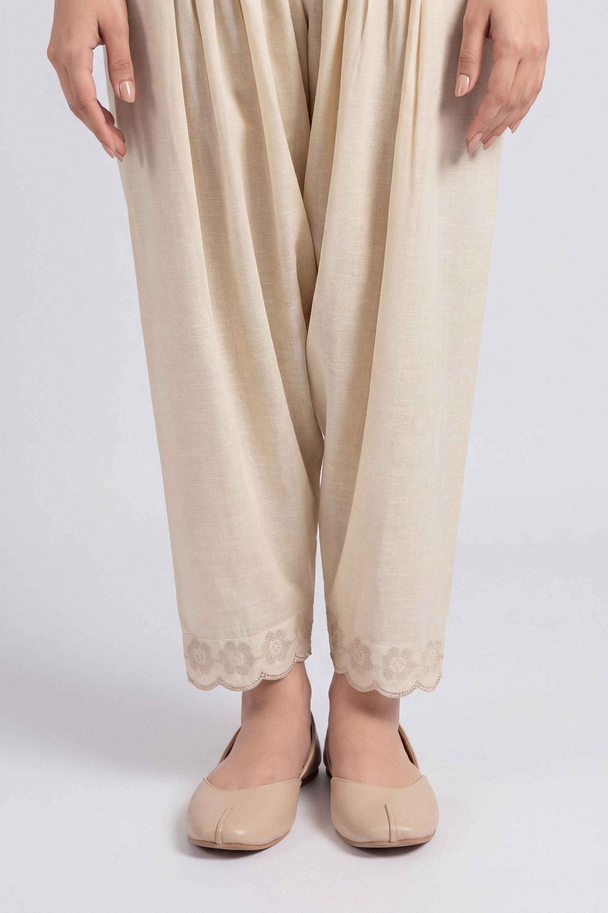 Embroidered Shalwar - ST1TE-PRET26WV2-8 for Women - Pret Collection | Nishat | Shop Online 