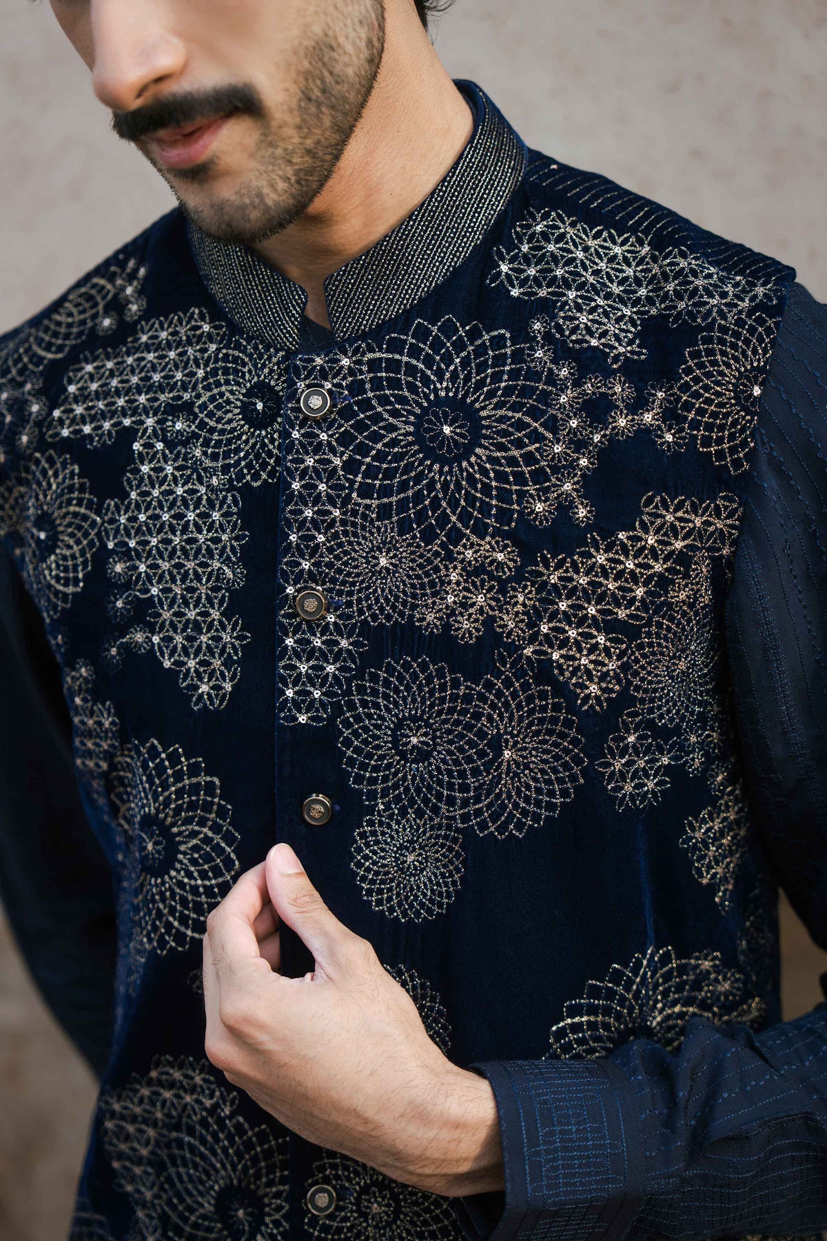 Embroidered Waistcoat - ST1WE-NAQ26WV1-1  for Women - Pret Collection | Nishat | Shop Online