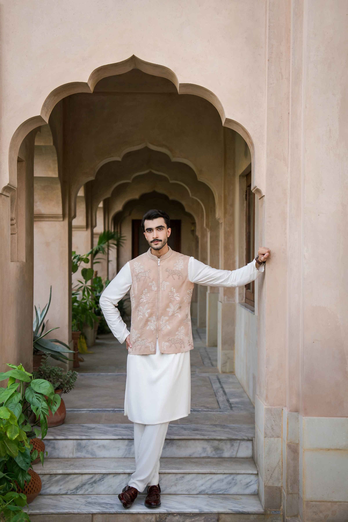 Embroidered Waistcoat - ST1WE-NAQ26WV1-4  for Women - Pret Collection | Nishat | Shop Online
