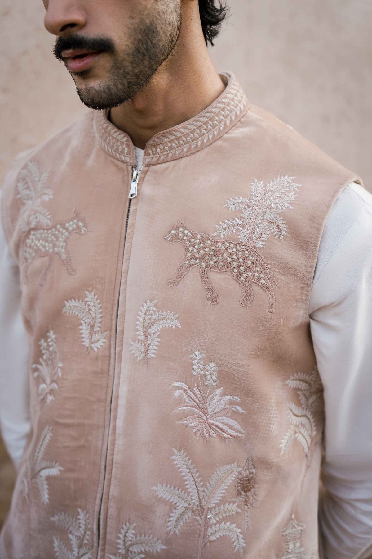 Embroidered Waistcoat - ST1WE-NAQ26WV1-4  for Women - Pret Collection | Nishat | Shop Online