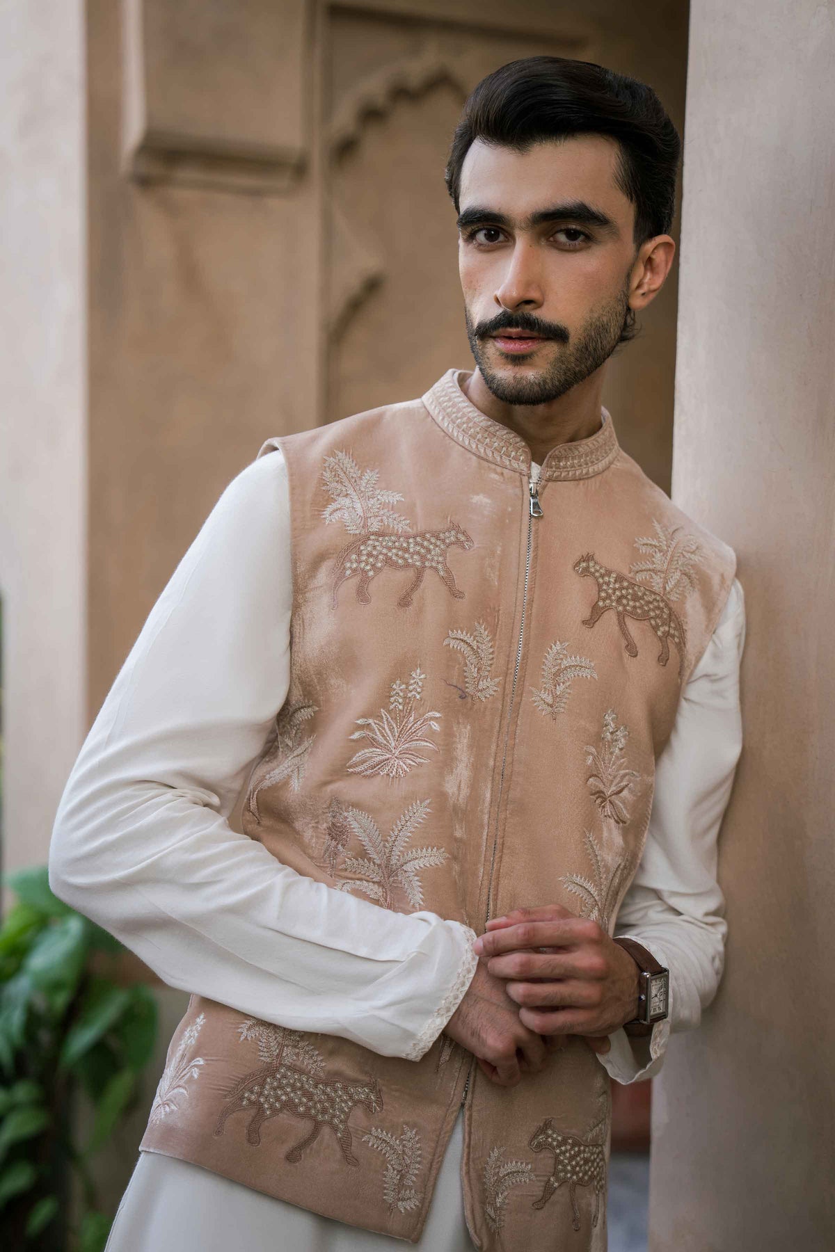 Embroidered Waistcoat - ST1WE-NAQ26WV1-4  for Women - Pret Collection | Nishat | Shop Online