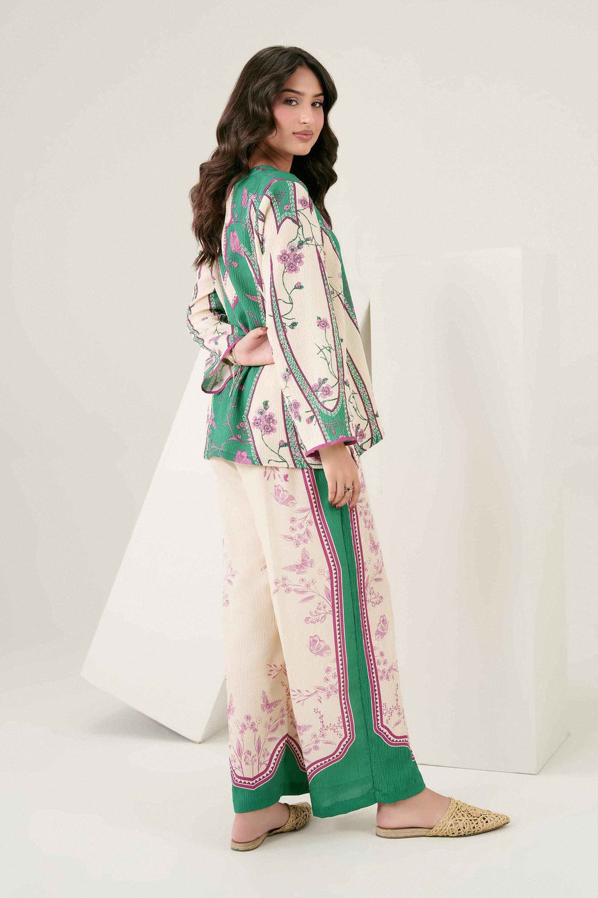2 Piece - Printed Suit - ST2JS-AURA26WV1-6 for Women - Pret Collection | Nishat | Shop Online