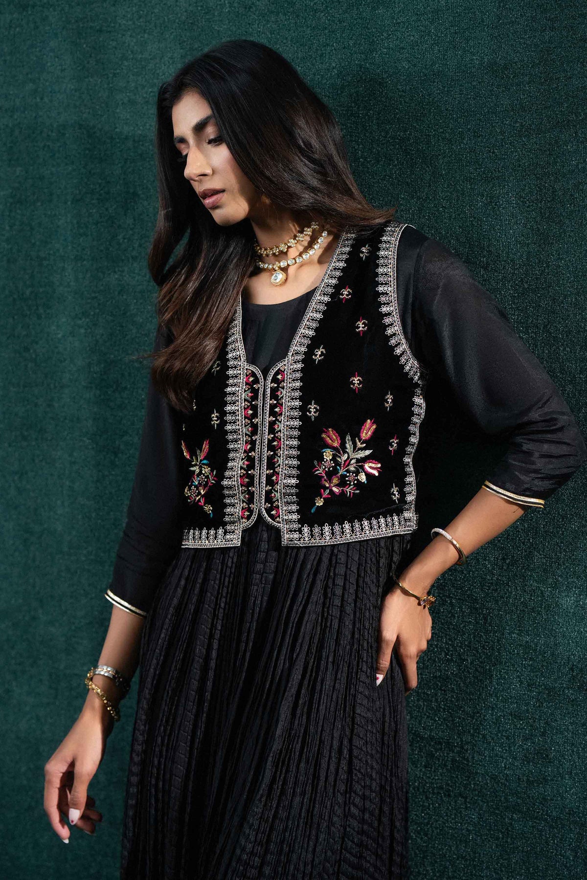 2 Piece - Embroidered Suit - ST2PE-BOUT26WV1-6