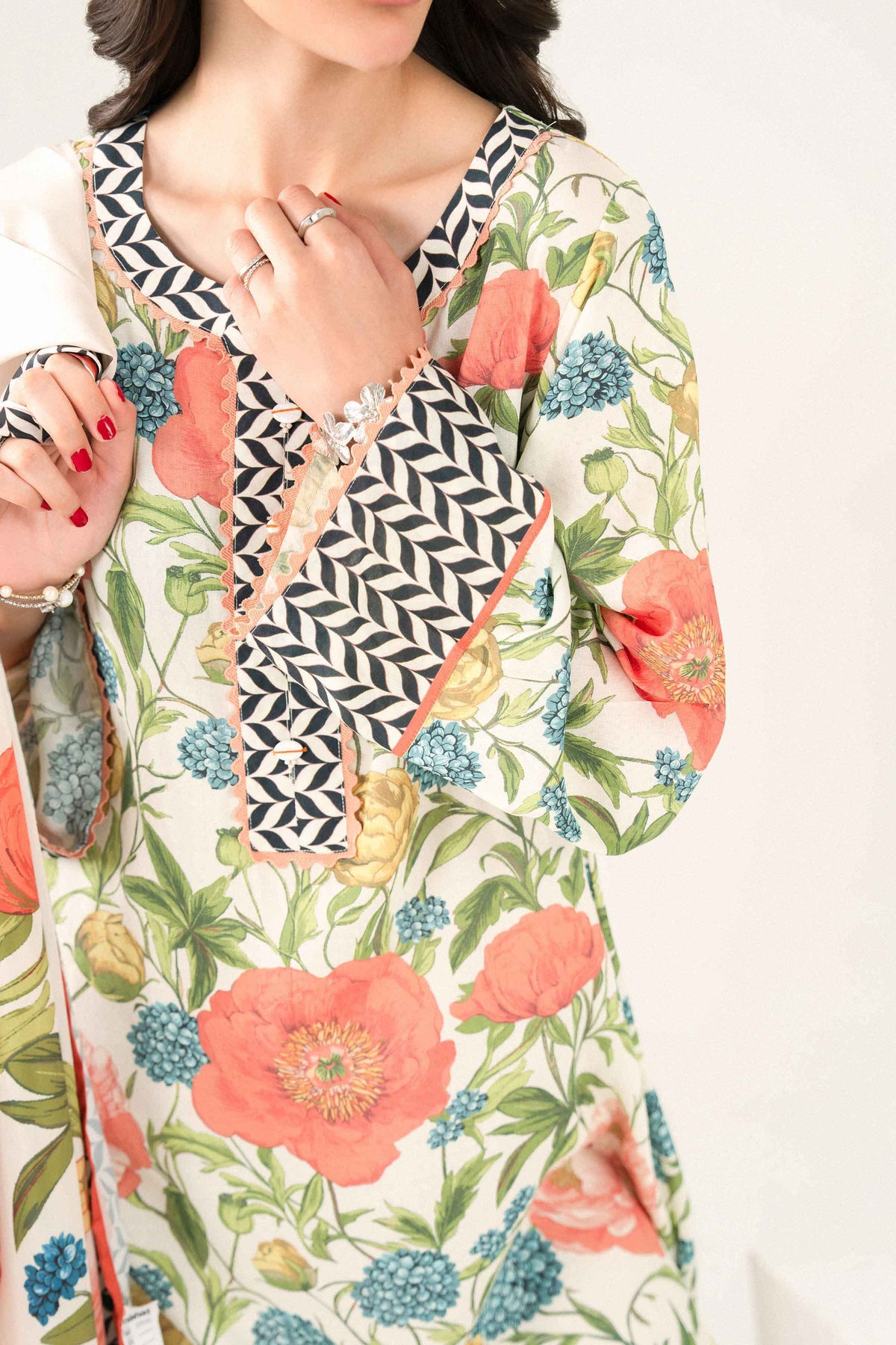 2 Piece - Printed Dress - ST2SD-JALA26WV2-1